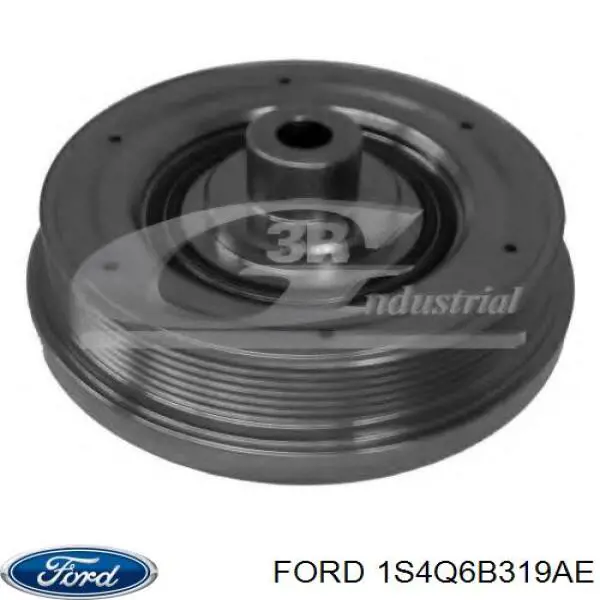 1S4Q6B319AE Ford Демпфер колінвалу