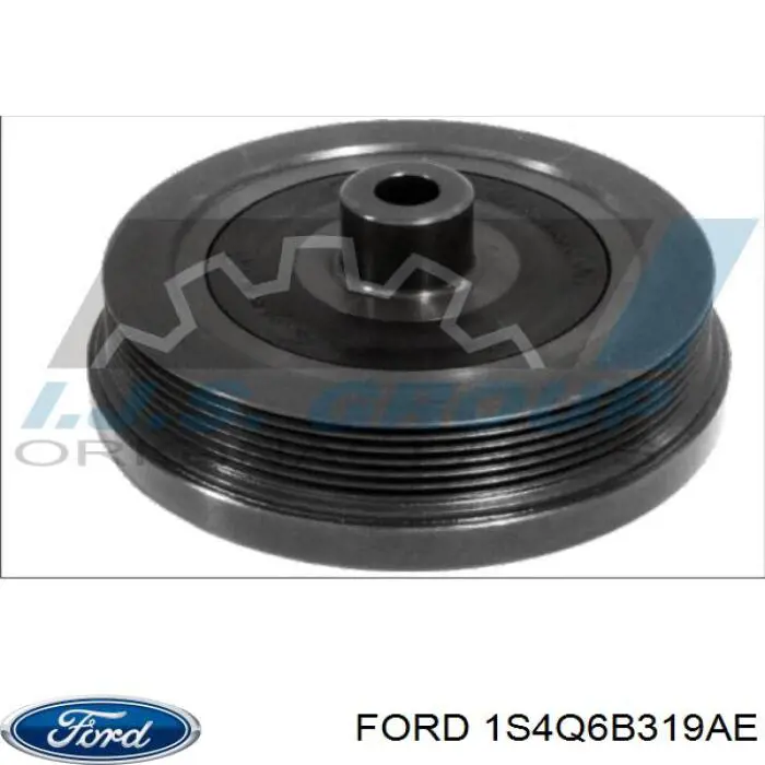 Купити 1S4Q6B319AE Ford Шків колінчастого вала