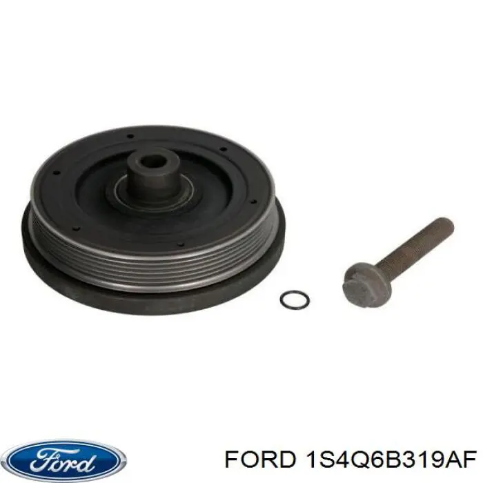 Купити 1S4Q6B319AF Ford Шків колінчастого вала