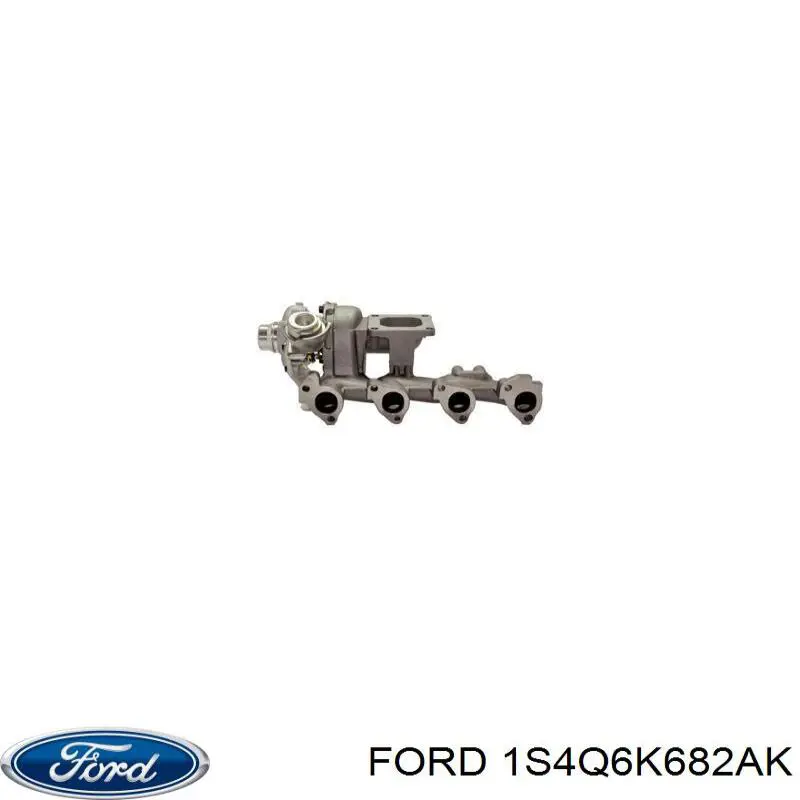 1S4Q6K682AK Ford турбіна