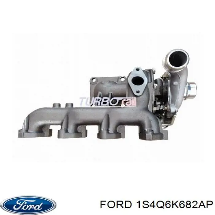 1S4Q6K682AP Ford турбіна