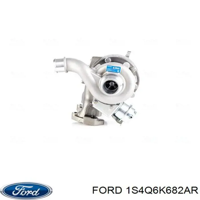 Купити 1S4Q6K682AR Ford Турбіна