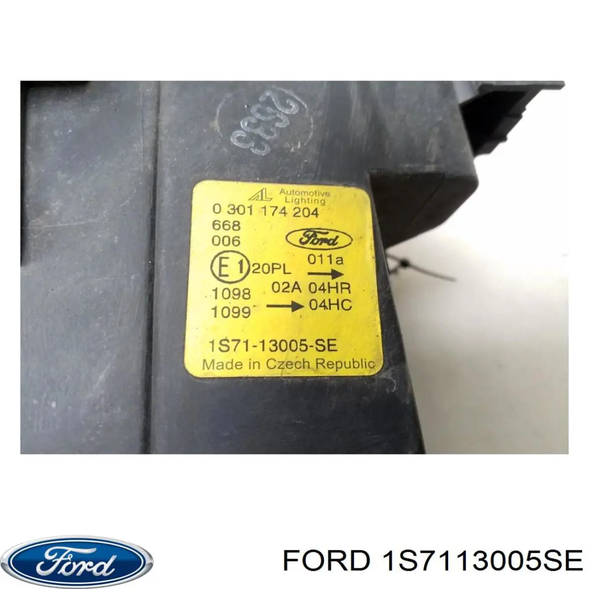 1S7113005SE Ford фара права