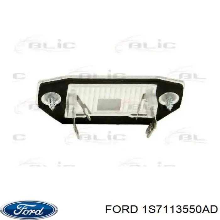 Ліхтар підсвічування заднього номерного знака Ford 1S7113550AD ціна, від 6.56 USD