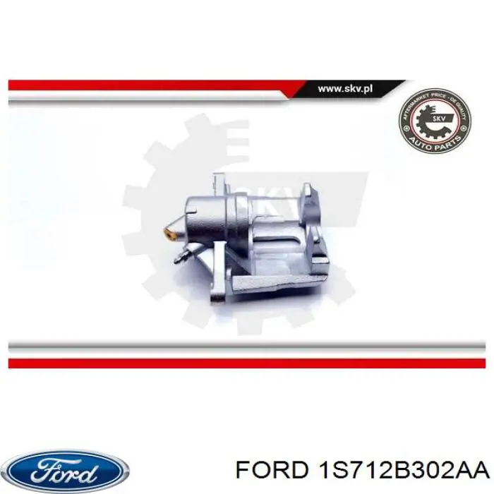 Супорт гальмівний передній лівий 1S712B302AA Ford
