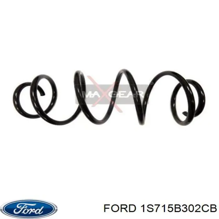 Пружина передня Ford 1S715B302CB ціна, від 19.48 USD