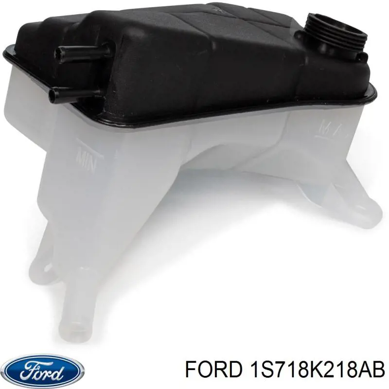 Купити 1S718K218AB Ford Водяний бачок системи охолодження