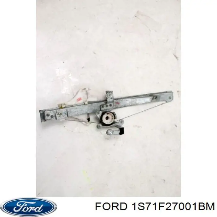 1S71F27001BM Ford Механізм стеклопод'емника двері задньої, лівої