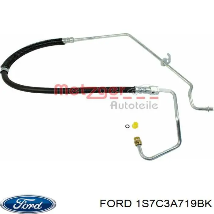 Купити 1S7C3A719BK Ford Шланг ГПК, високого тиску рейки керма
