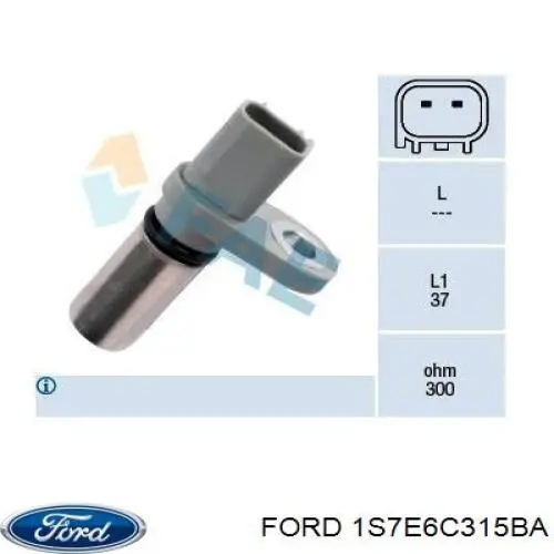 Датчик колінвала 1S7E6C315BA Ford