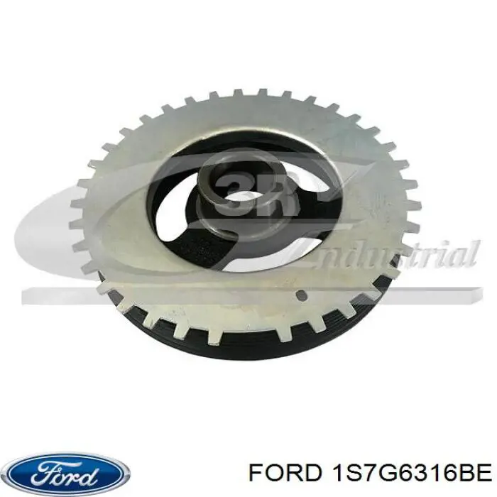 1S7G6316BE Ford Демпфер колінвалу