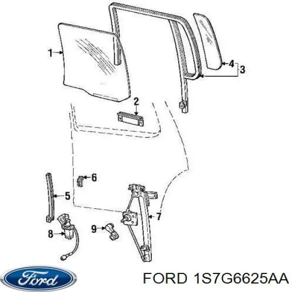 1S7G6625AA Ford 