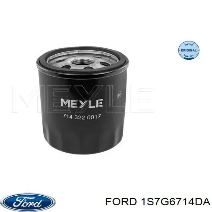 Купити 1S7G6714DA Ford Фільтр очищення масла відцентровий
