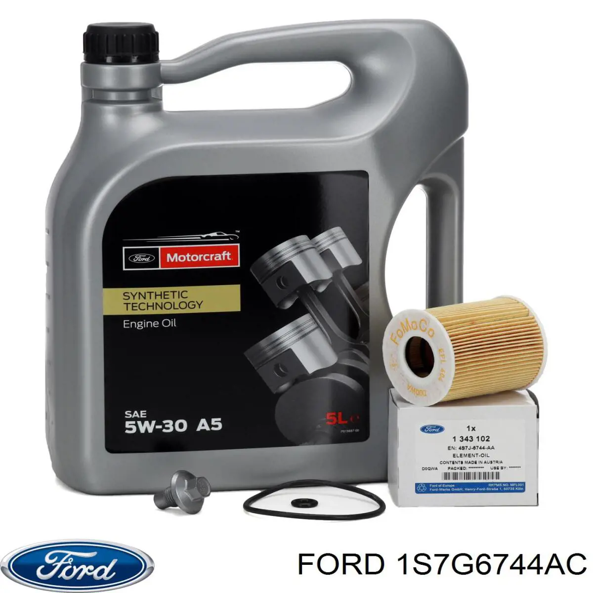 Масляний фільтр двигуна Ford 1S7G6744AC ціна, від 4.93 USD