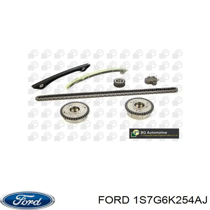 Купити 1S7G6K254AJ Ford Натягувач ланцюга ГРМ
