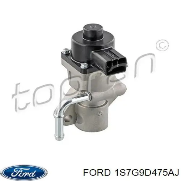 1S7G9D475AJ Ford клапан egr, рециркуляції газів