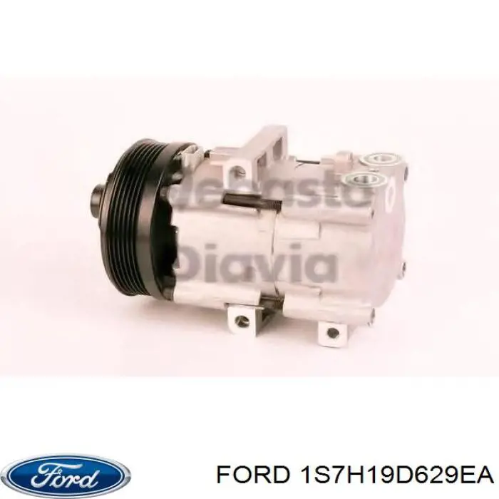 Компресор кондиціонера 1S7H19D629EA Ford