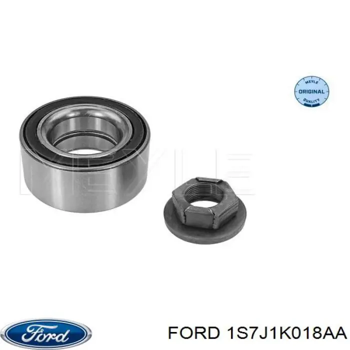 Купити 1S7J1K018AA Ford Підшипник ступиці передньої