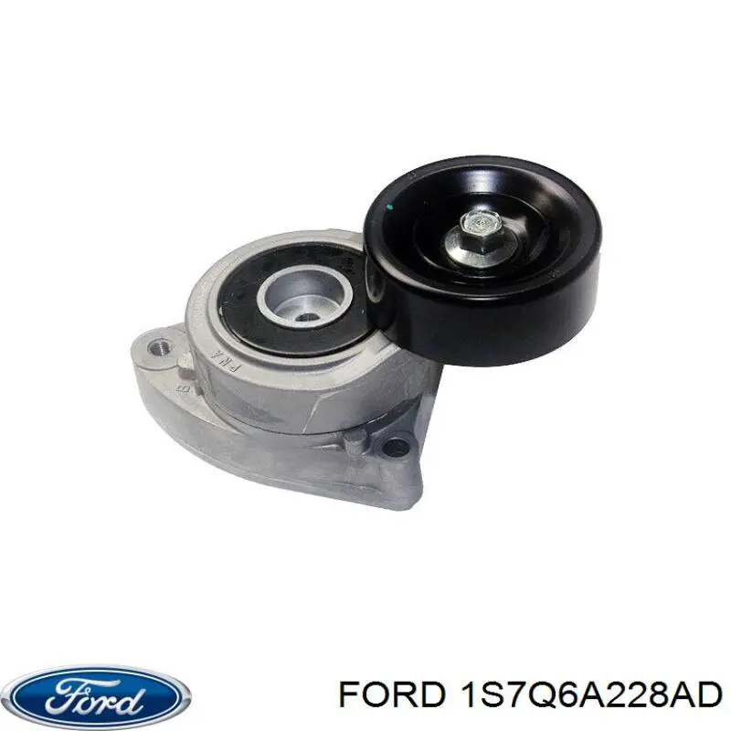 1S7Q6A228AD Ford Натяжна планка поліклинового ременя