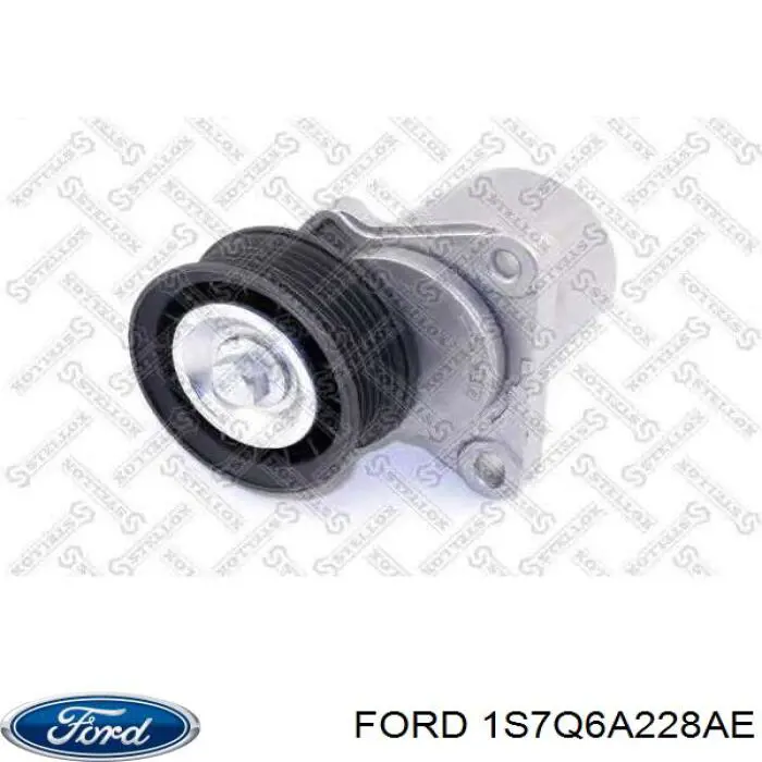 1S7Q6A228AE Ford Натяжна планка поліклинового ременя