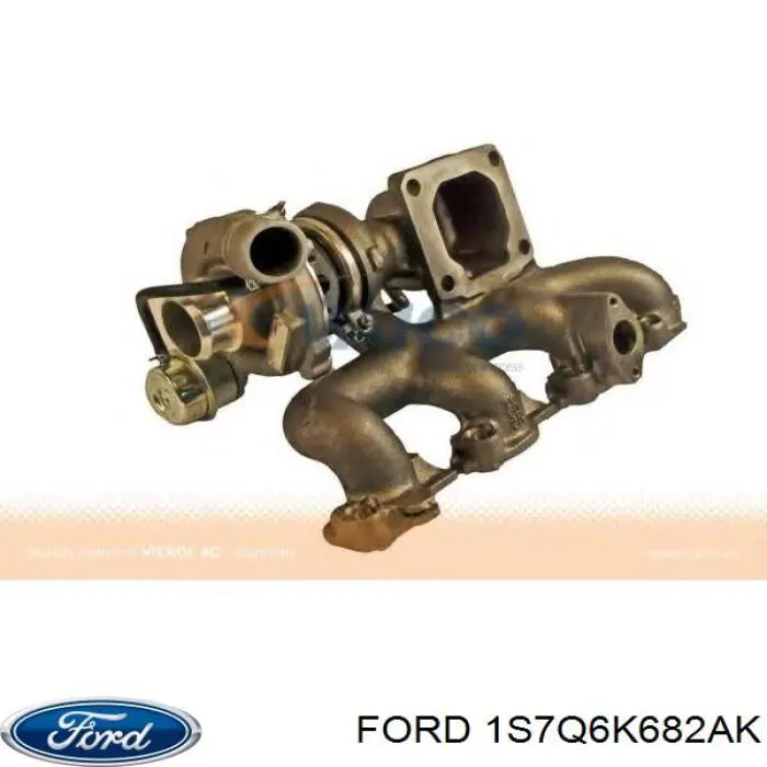 Турбіна 1S7Q6K682AK Ford