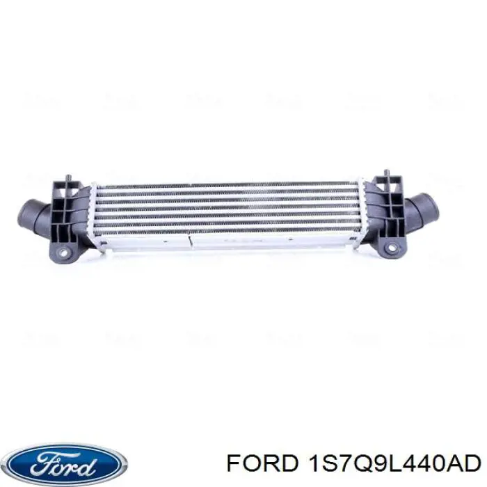 1S7Q9L440AD Ford радіатор интеркуллера