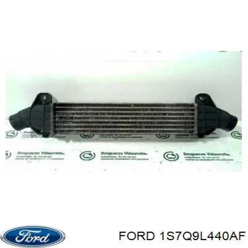 1S7Q9L440AF Ford радіатор интеркуллера