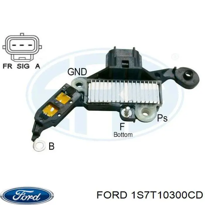 Генератор 1S7T10300CD Ford