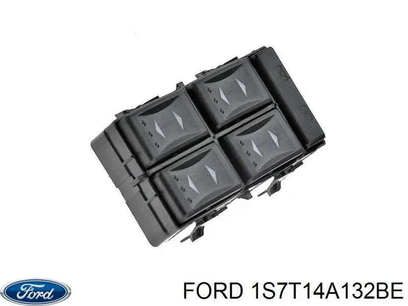 Купити 1S7T14A132BE Ford Кнопковий блок керування склопідіймачами передній лівий
