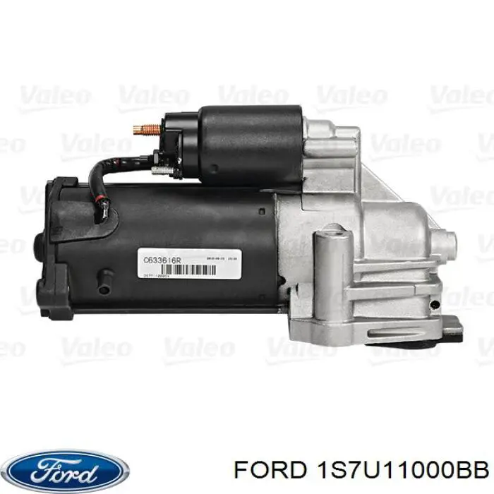 Стартер 1S7U11000BB Ford