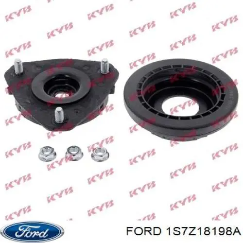 Опора амортизатора переднього 1S7Z18198A Ford