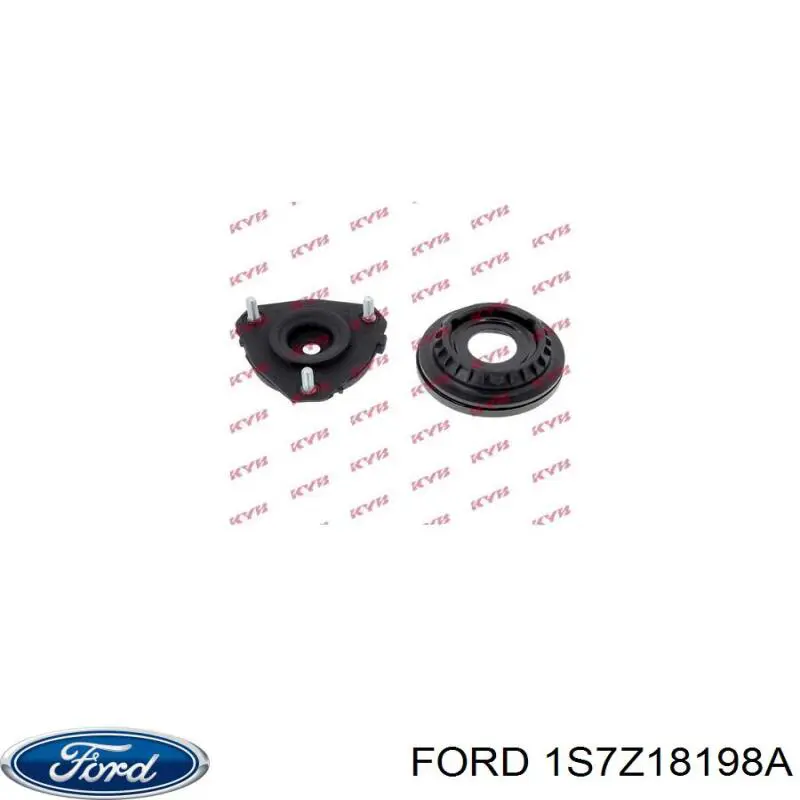 Подушка амортизатора переднього Ford 1S7Z18198A