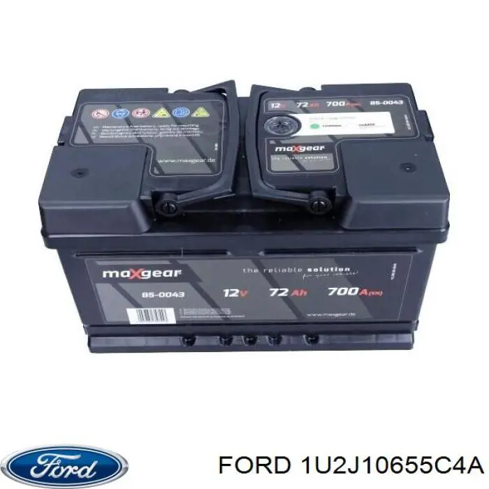 Батарея акумуляторна Ford 1U2J10655C4A ціна, від 95.41 USD