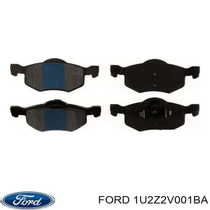 Гальмівні колодки Ford 1U2Z2V001BA ціна, від 26.47 USD