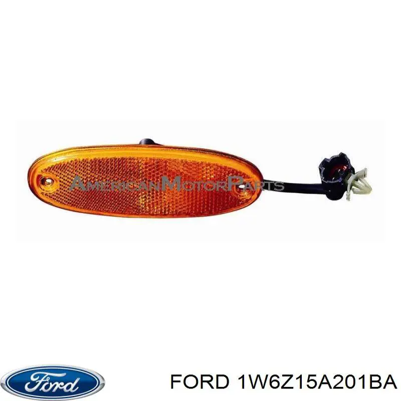 1W6Z15A201BA Ford Поворотник лівий