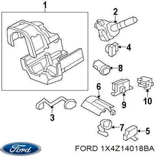 Датчик відкривання капота Ford SW6169 ціна, від 19.00 USD