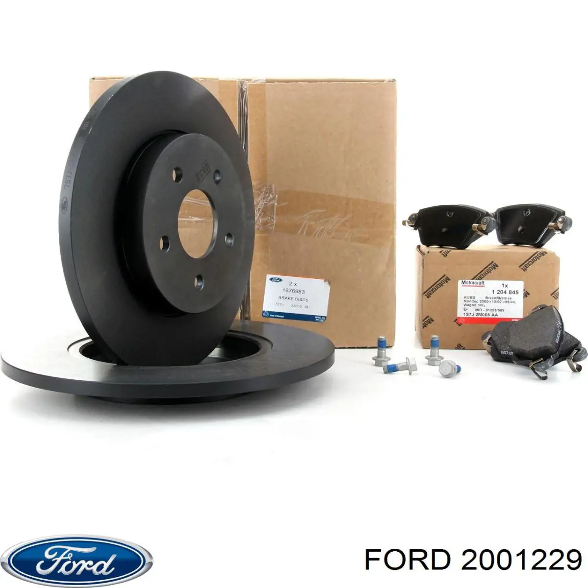 Амортизатор задній 2001229 Ford