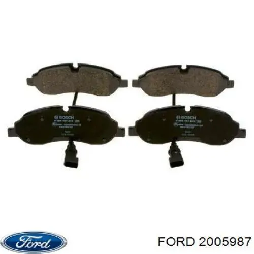 Гальмівні колодки Ford 2005987 ціна, від 48.22 USD