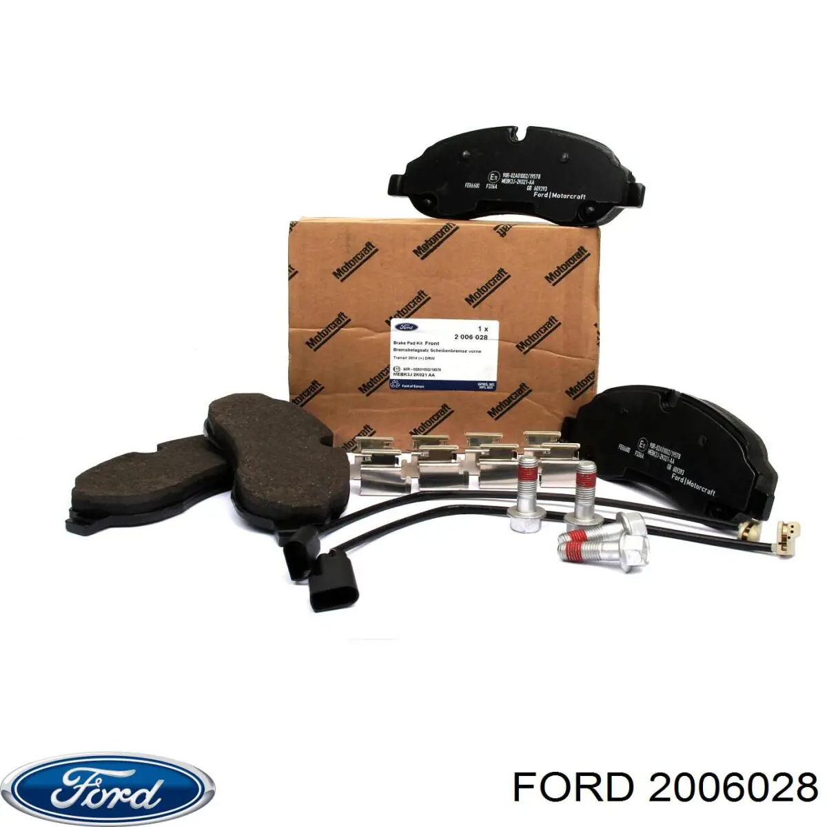 Гальмівні колодки Ford 2006028 ціна, від 42.10 USD
