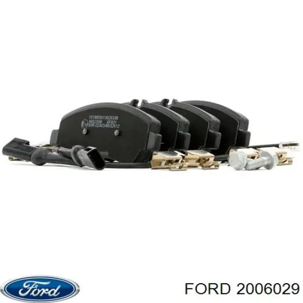 Купити 2006029 Ford Задні колодки