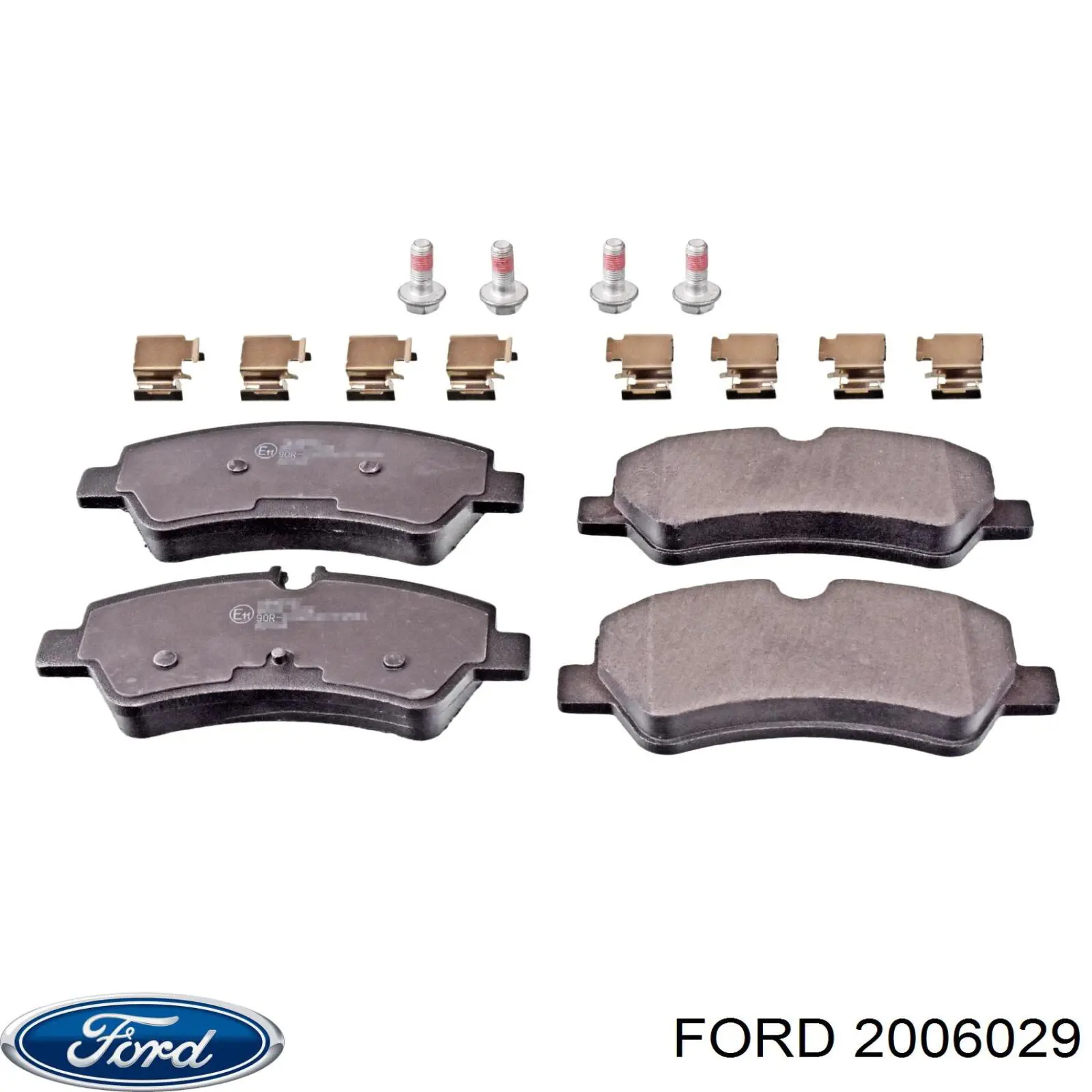 Задні гальмівні колодки Ford 2006029 ціна, від 22.41 USD