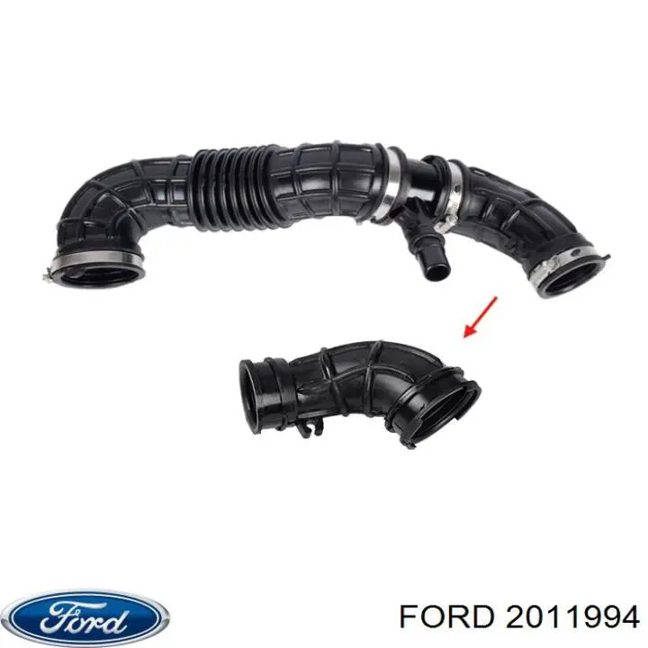 Патрубок повітряний, вихід повітряного фільтра Ford 2178808 ціна, від 31.17 USD