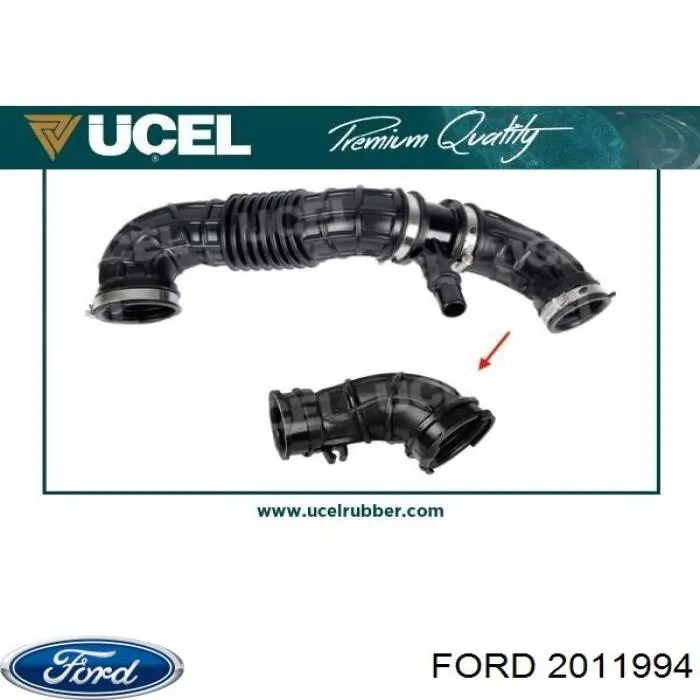 Купити 2178808 Ford Патрубок повітряний, вихід повітряного фільтра