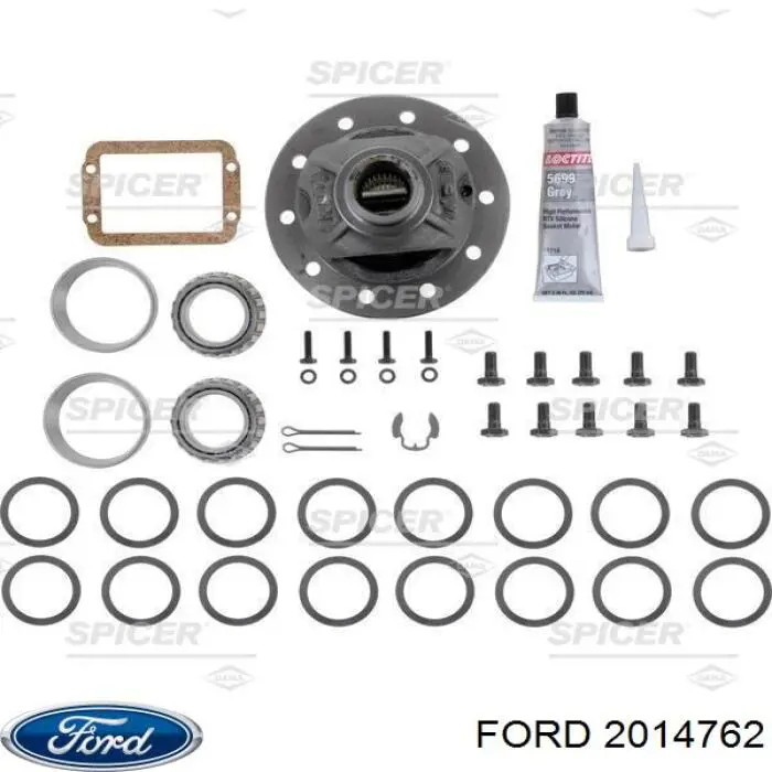 Шків помпи 2014762 Ford
