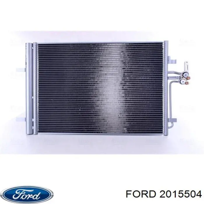 2015504 Ford радіатор кондиціонера
