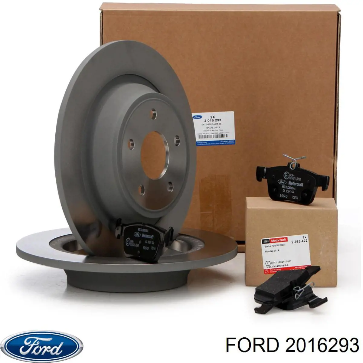 Задні дискові гальма Ford 2016293 ціна, від 53.10 USD
