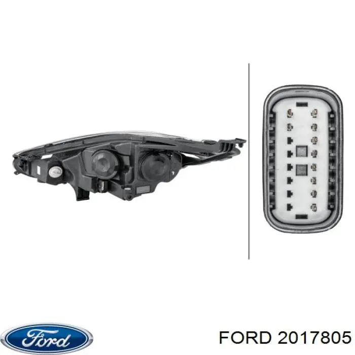 Фара Ford 2017805 ціна, від 132.71 USD