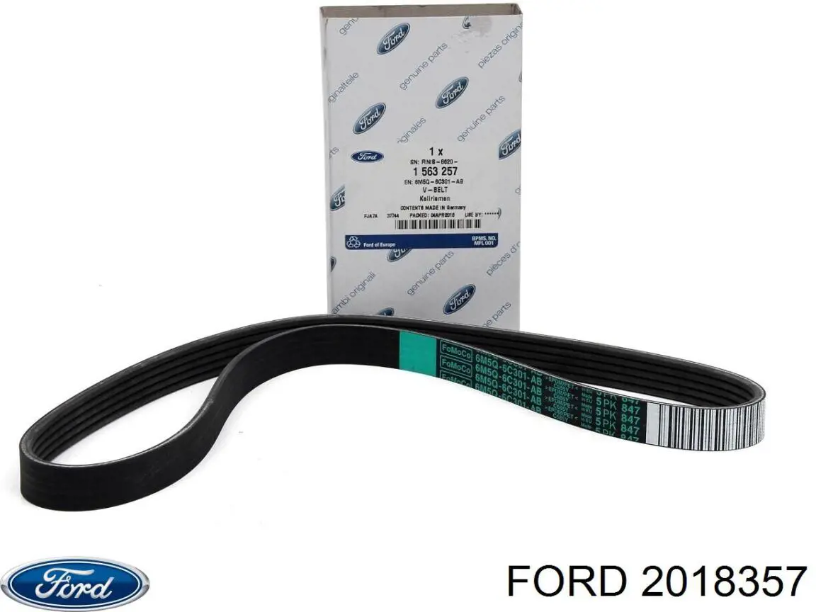 Клиновий ремінь Ford 2018357 ціна, від 6.60 USD