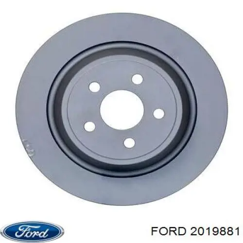 2019881 Ford диск гальмівний задній