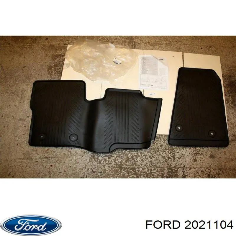  Килимок передній, комплект 2 шт. Ford Transit 7